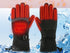 Electric heating gloves against cold and heat